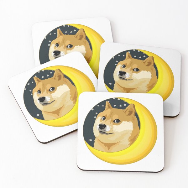Item preview, Doge to the moon designed and sold by RB Graphics.
