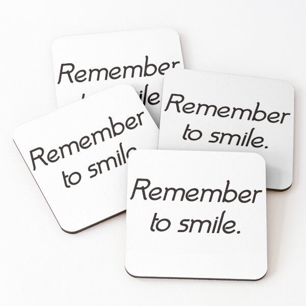 Item preview, Remember to smile. designed and sold by Marketmg.
