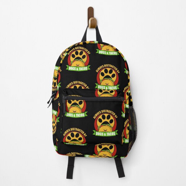 Item preview, Easily Distracted By Dogs and Tacos designed and sold by MoonsmileProd.