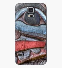 Haida First Nations Totem Carving Hülle & Klebefolie für Samsung Galaxy