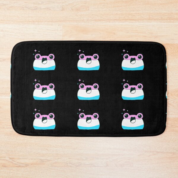 Item preview, Subtle Transgender Pride Frog. Transgender frog designed and sold by tiredandbored.