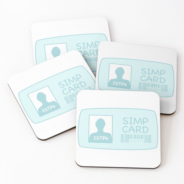 Item preview, ISTP Simp Card designed and sold by JordynD.