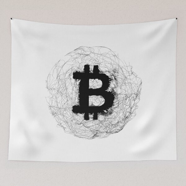 Item preview, Bitcoin wireframe designed and sold by apoliticus.