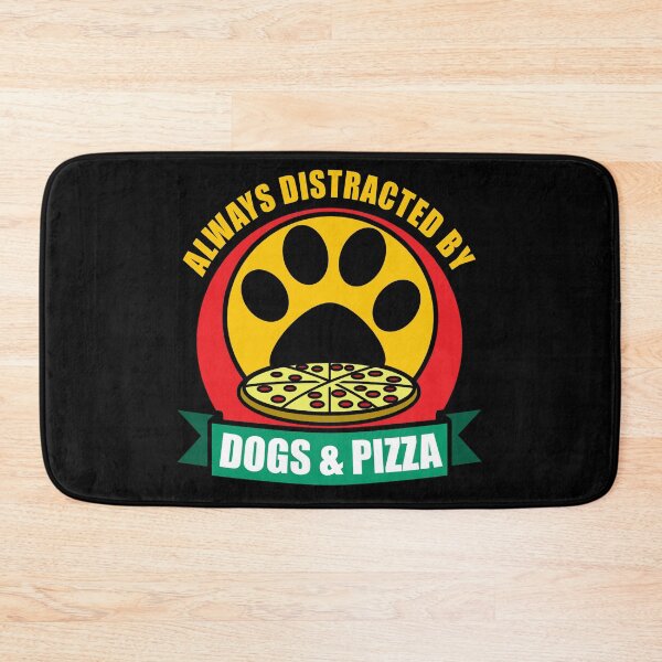 Item preview, Easily Distracted By Dogs and Pizza designed and sold by MoonsmileProd.