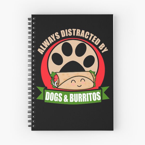 Artikelvorschau, Leicht abgelenkt von Hunden und Burritos entworfen und verkauft von MoonsmileProd.