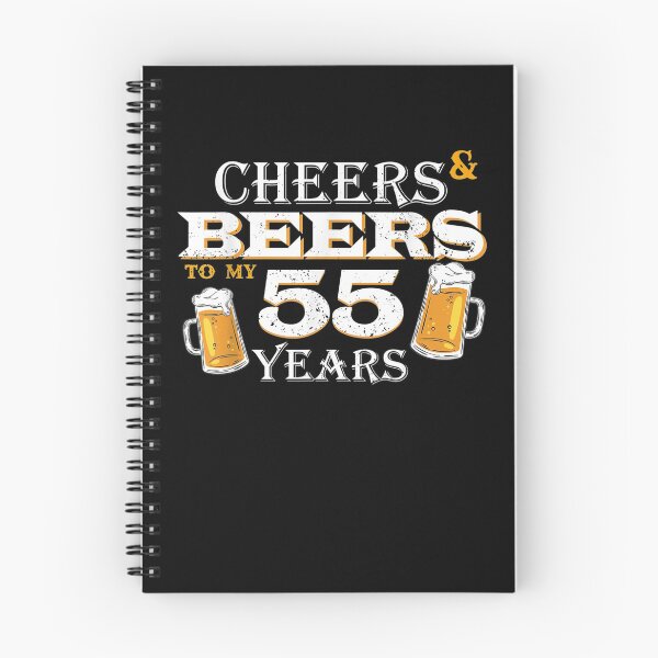 Item preview, Cheers And Beers To 55 Years Old Birthday Cool 55th Birthday  designed and sold by sheilase.