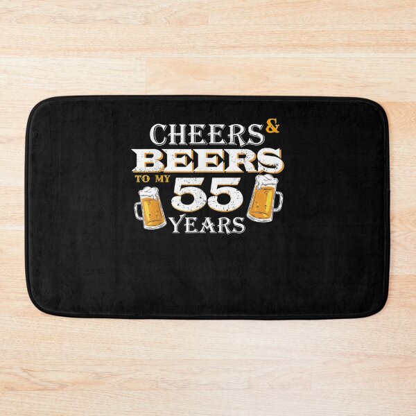 Item preview, Cheers And Beers To 55 Years Old Birthday Cool 55th Birthday  designed and sold by sheilase.