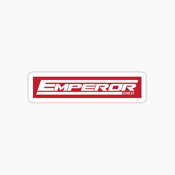 Emperor Racing Sticker By Op4or Redbubble