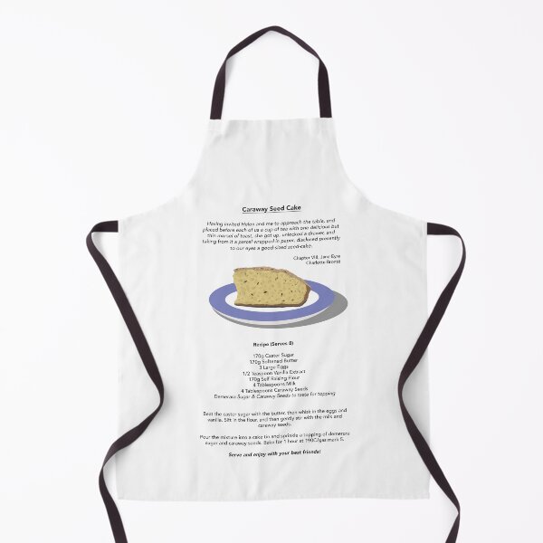 Item preview, Caraway Seed Cake (Jane Eyre by Charlotte Brontë) designed and sold by ThatsNovelGifts.