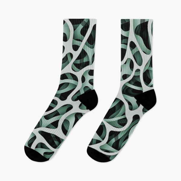 Item preview, Green Celullar Vector Microscopic Pattern designed and sold by Ruby Jackson.