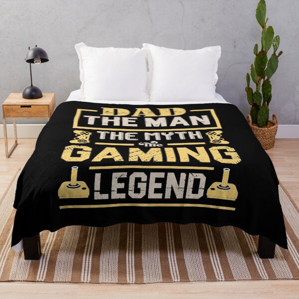 Item preview, Dad The Man The Myth The Gaming Legend Funny Gamer Dad designed and sold by Apoorv Choudhary.