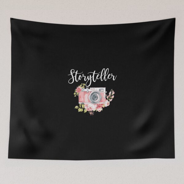 Item preview, Photographer Gift Shirt For Women Storyteller Camera Flowers designed and sold by cattontawn.
