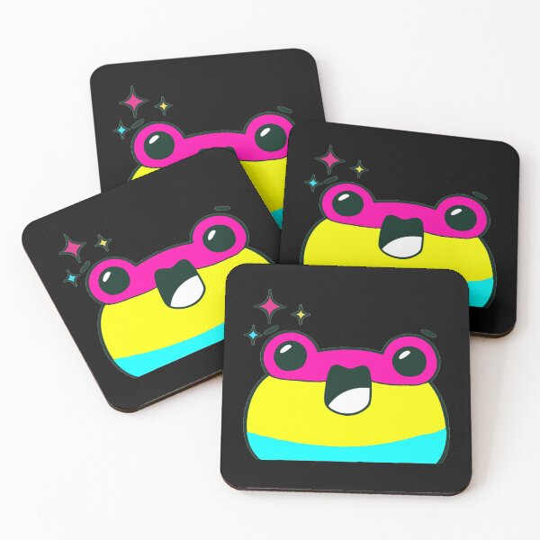 Item preview, Subtle Pansexual Flag Pride Frog. Pansexual frog designed and sold by tiredandbored.