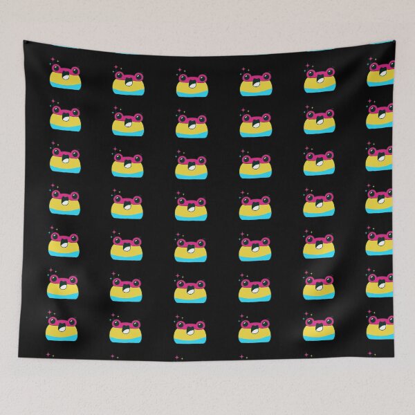 Item preview, Subtle Pansexual Flag Pride Frog. Pansexual frog designed and sold by tiredandbored.