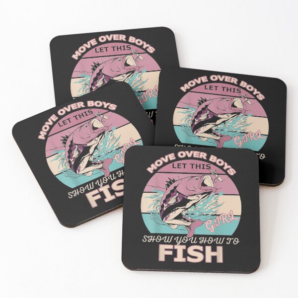 Item preview, Move Over Boys Let This Girl Show You How To Fish Fishing  designed and sold by sheilase.