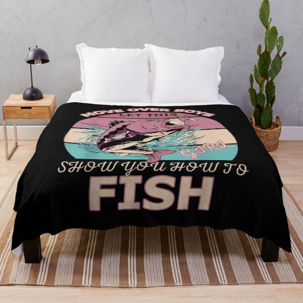 Item preview, Move Over Boys Let This Girl Show You How To Fish Fishing designed and sold by sheilase.