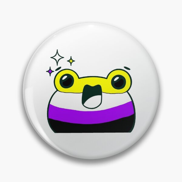 Item preview, Subtle Nonbinary Flag Pride Frog. Nonbinary frog designed and sold by tiredandbored.