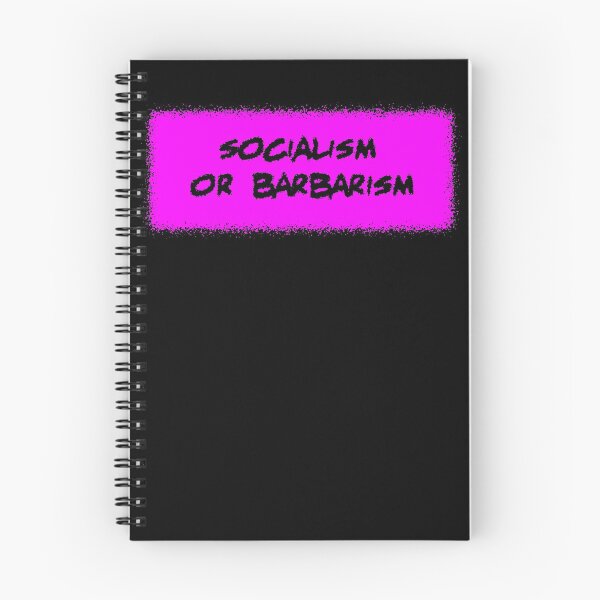 Item preview, Socialismo o barbarie (rosa) designed and sold by BoxDesigns.