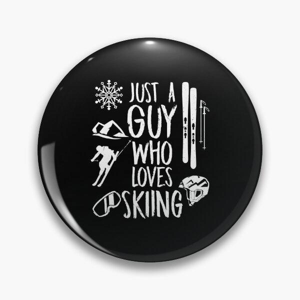 Item preview, Just A Guy Who Loves Skiing Skiing Guy  designed and sold by Tom2468.