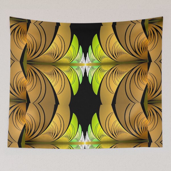 Item preview, gold arabesque designed and sold by joelle Guillaume.