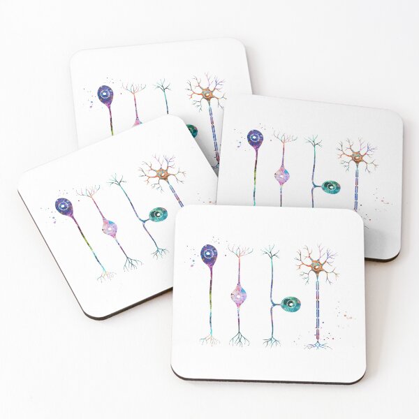 Item preview, Four Types of Neurons designed and sold by EvasDreams.