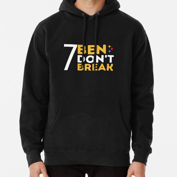 Ben Roethlisberger Black Sawyer Hooded Sweatshirt Hoodie