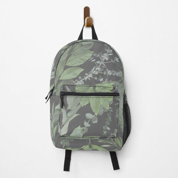 Item preview, Tropical Leaves Pattern. Grey tint. designed and sold by NhfOriginals.