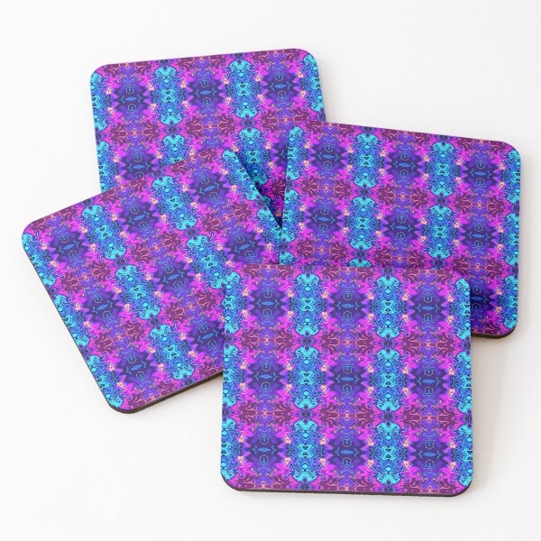 Item preview, Feeling Such a Vibe Blue Pink Purple Pattern designed and sold by Sector18.