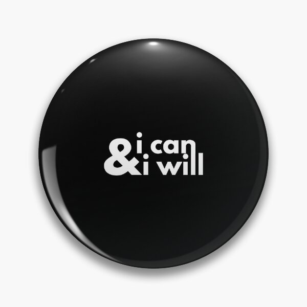 Item preview, I Can And I Will (Black) designed and sold by quoteedesigns.