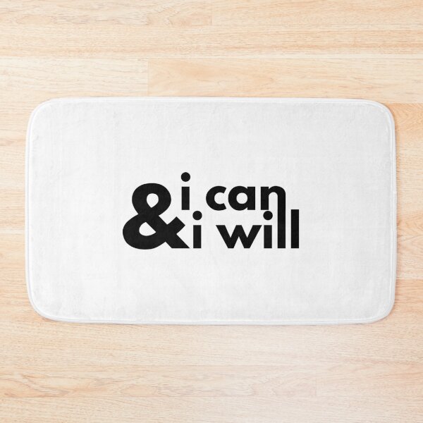 Item preview, I Can & I Will designed and sold by quoteedesigns.