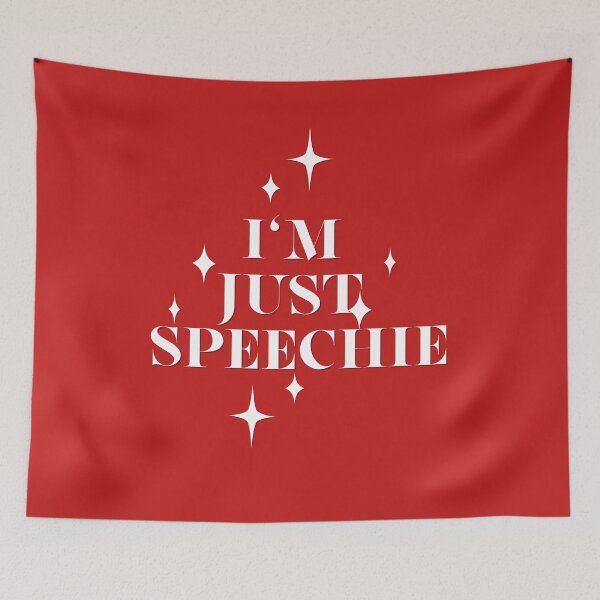 Item preview, I'm Just Speechie t-shirt designed and sold by fadouades.