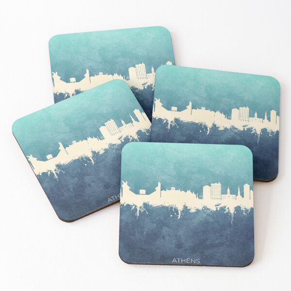Item preview, Athens Georgia Skyline designed and sold by ArtPrints.