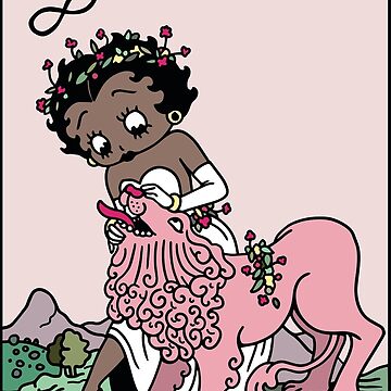 Artwork thumbnail, Betty Boop Tarots: Strength by Lucy Faery