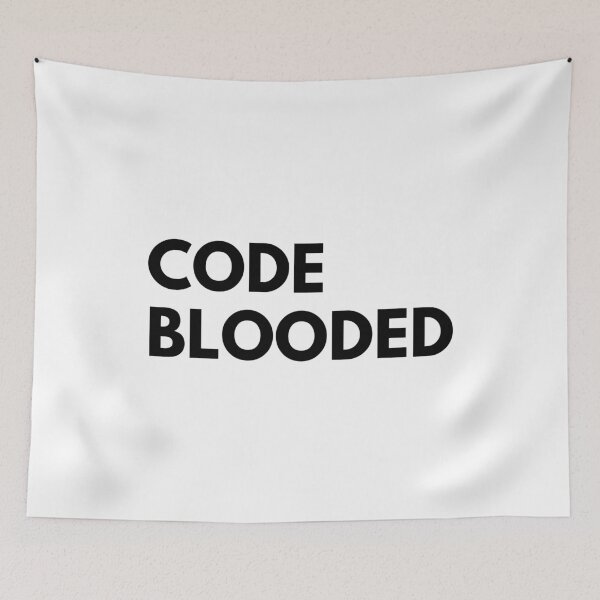 Item preview, Code Blooded designed and sold by quoteedesigns.