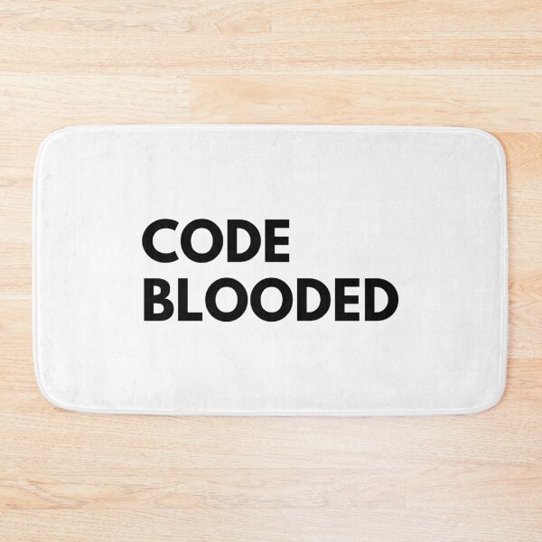 Item preview, Code Blooded designed and sold by quoteedesigns.