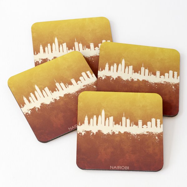 Item preview, Nairobi Kenya Skyline designed and sold by ArtPrints.