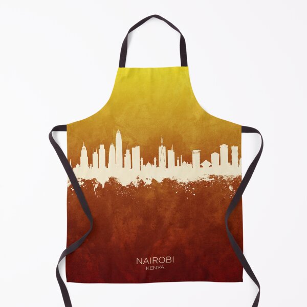 Item preview, Nairobi Kenya Skyline designed and sold by ArtPrints.