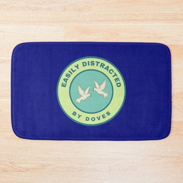Item preview, Easily distracted by Doves designed and sold by fev-rocks.
