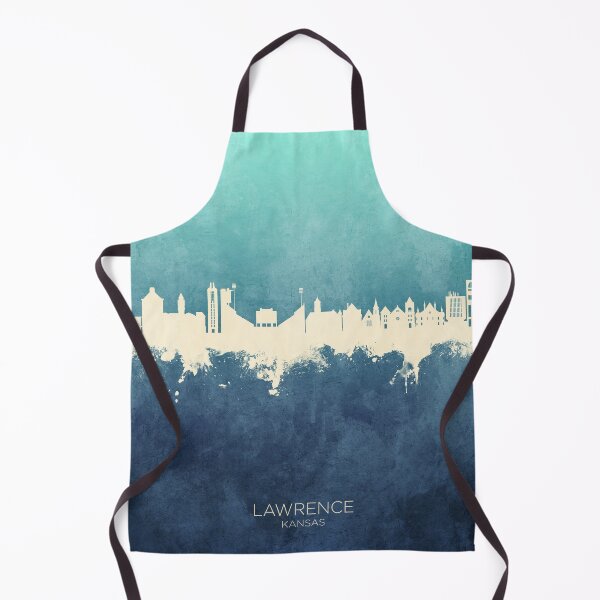 Item preview, Lawrence Kansas Skyline designed and sold by ArtPrints.