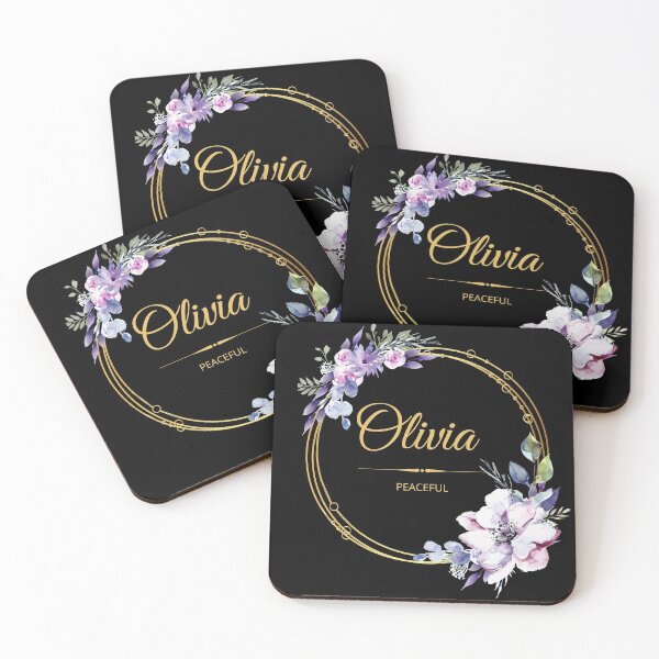 Item preview, Olivia name sticker designed and sold by AliDeus.
