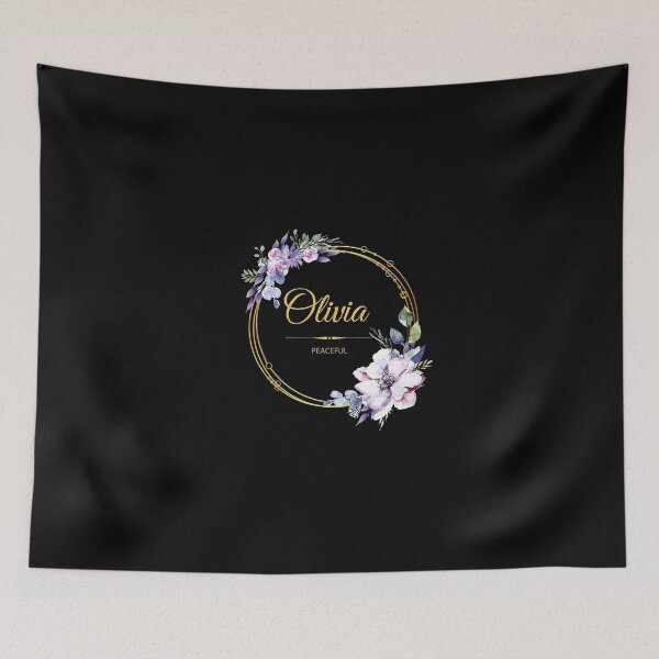 Item preview, Olivia name sticker designed and sold by AliDeus.