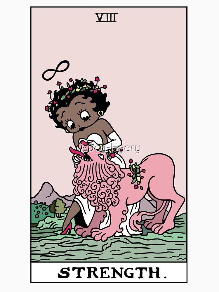 Betty Boop Tarots: Strength by Lucy-Faery