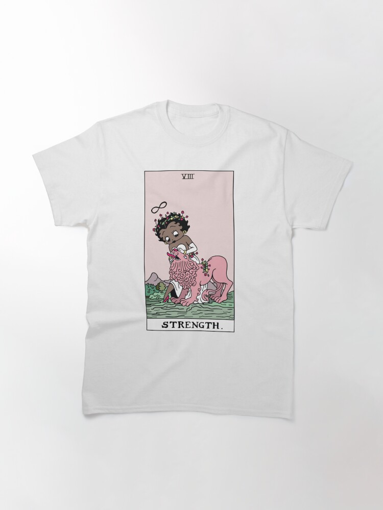 Alternate view of Betty Boop Tarots: Strength Classic T-Shirt