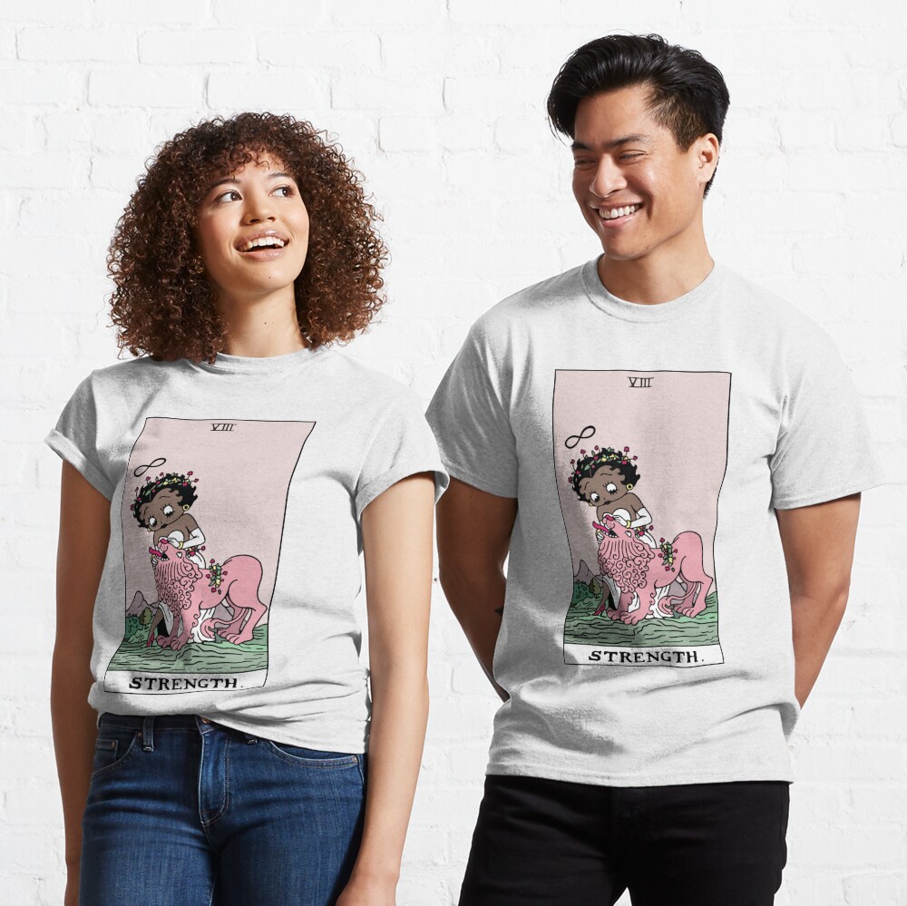 Betty Boop Tarots: Strength Classic T-Shirt