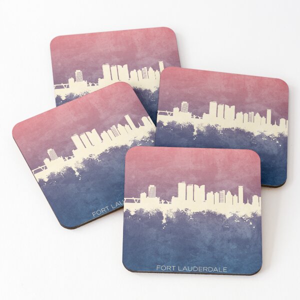 Item preview, Fort Lauderdale Florida Skyline designed and sold by ArtPrints.