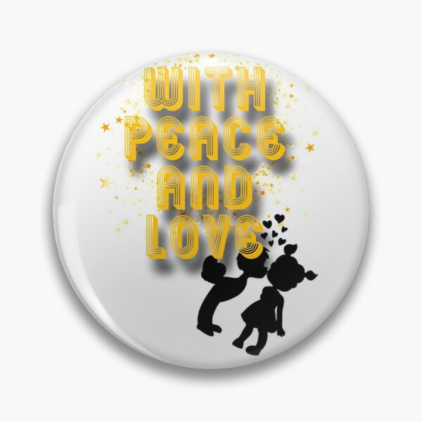 Item preview, With Peace And Love designed and sold by Fikri Malik.