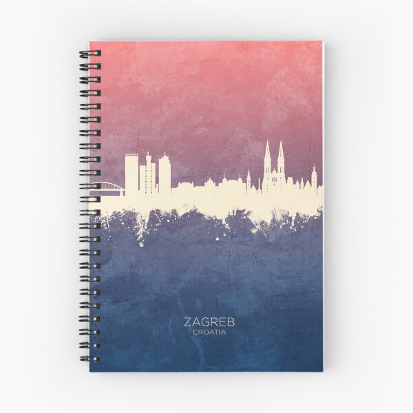 Item preview, Zagreb Croatia Skyline designed and sold by ArtPrints.