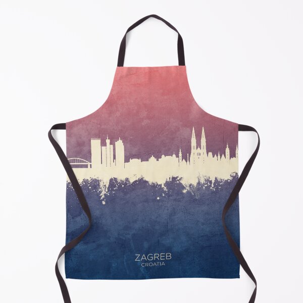 Item preview, Zagreb Croatia Skyline designed and sold by ArtPrints.
