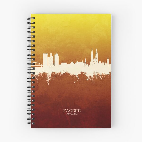 Item preview, Zagreb Croatia Skyline designed and sold by ArtPrints.