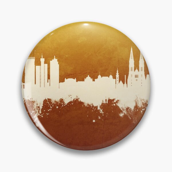 Item preview, Zagreb Croatia Skyline designed and sold by ArtPrints.